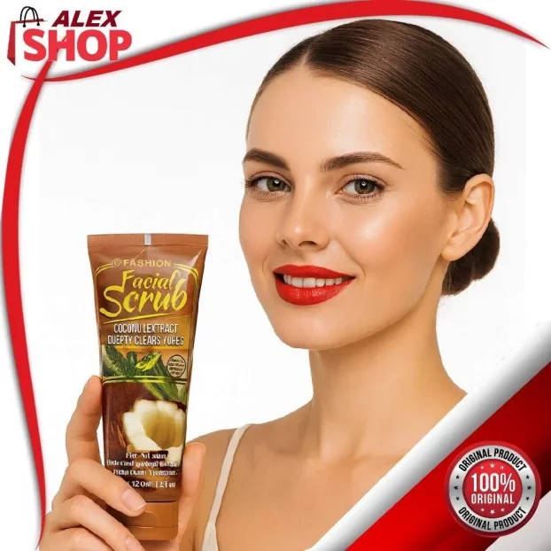 Prirodni piling za lice sa kokosom dubinsko čišćenje