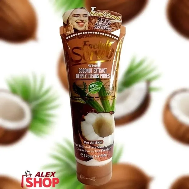 Prirodni piling za lice sa kokosom dubinsko čišćenje