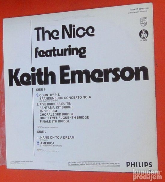 The nice featuting Keit Emerson The nice