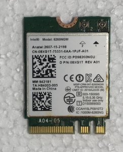 Dell Latitude E5470 wireless kartica intel 8260NGW