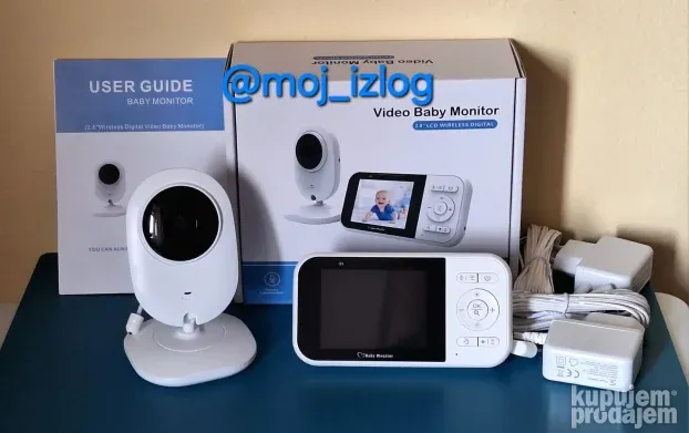 Bebi alarm baby monitor video nadzor kamera ekran
