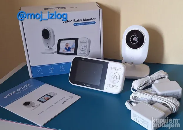 Bebi alarm baby monitor video nadzor kamera ekran