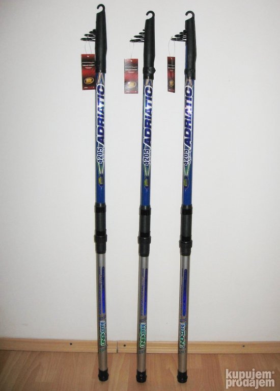 Tele Brandungscombo 4,20m / Bis 220g + Weitwurfrolle + Schnur Surfcombo Set