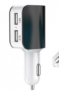 Punjač Auto brzi QC 2.0 sa upaljača na 2x USB 5V 2.1A QuickC