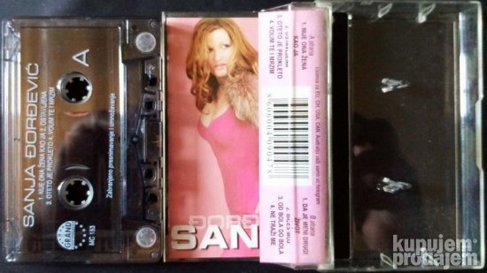 Sanja Djordjevic-Da je meni Drugi Zivot (2002) Kaseta