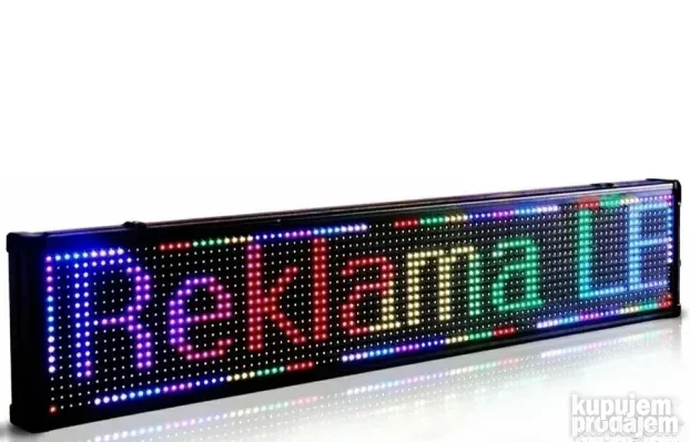 Led displej svetleca reklama Reklama za unutrasnju montazu D