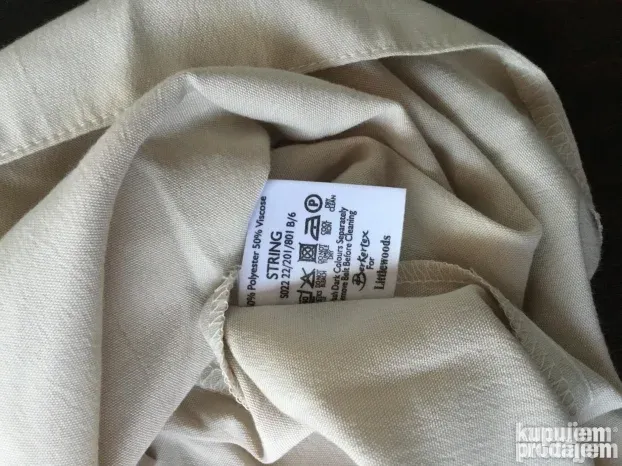 KOMPLET ženski letnji, drap, lep, br. 46, UK