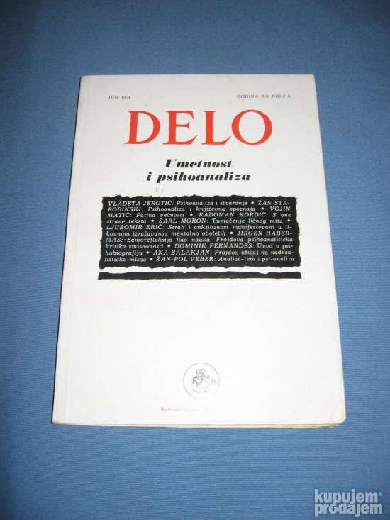 Delo 6/1974 umetnost i psihoanaliza