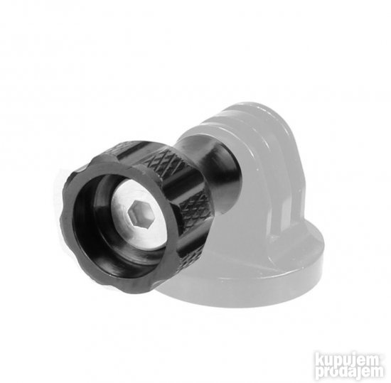 Aluminijumski Sraf 35 mm za GoPro Hero Crni CNC Sraf