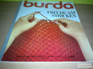 BURDA Freude am stricken  Na nemačkom jeziku