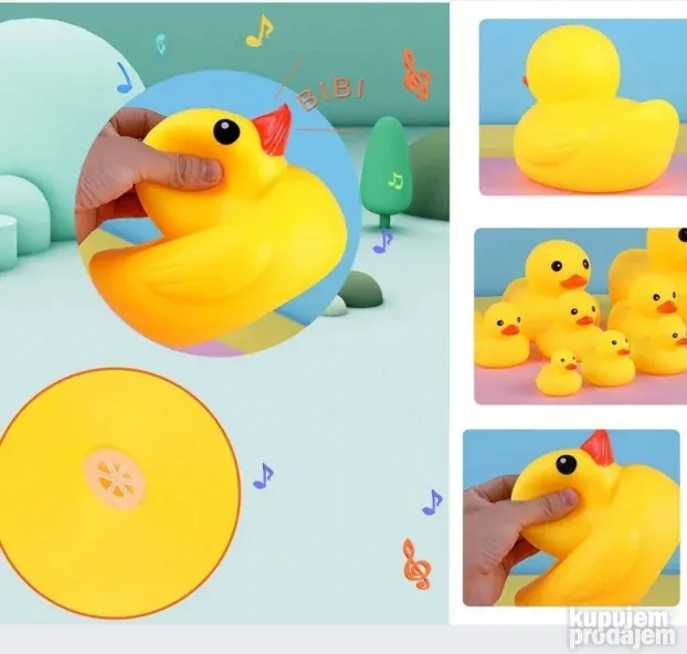 Bebe životinje - mini gumena igračka