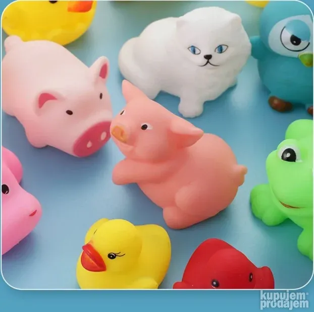 Bebe životinje - mini gumena igračka