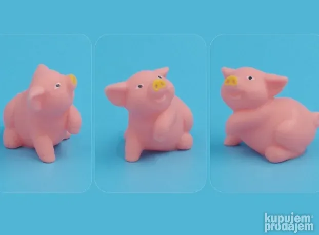 Bebe životinje - mini gumena igračka