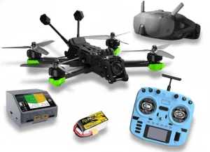 FPV Nazgul dron 5" set DJI O4, DJI N3, RadioMast Boxer Crush