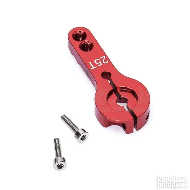 Aluminijumska poluga za servo 25T