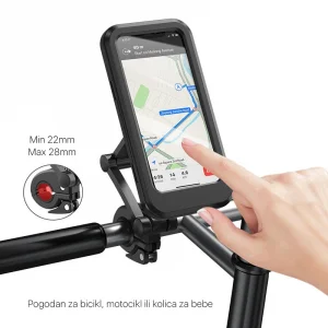 Vodootporni drzac za mobilni telefon za bicikl/elek,tritinet