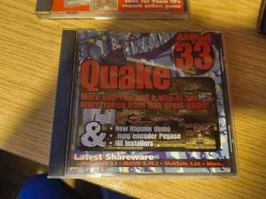 Amiga Format 33 games PD Software CD