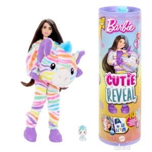 Barbie Cutie Reveal Zebra,Novo!