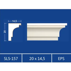 Stiropor lajsne fasadne - ugaona lajsna SLS-157
