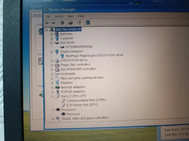 RETRO Dell Latitude Cpi Pentium II 128 ram 40gb lpt comport