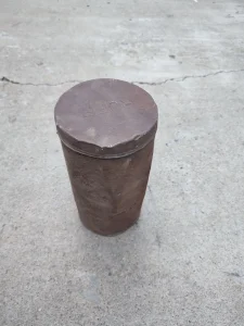 RUFF stara limena kutija za gas masku ww2