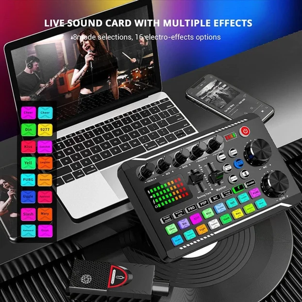 Mixer Kit Compatible with A Multi-Platform Live Broadcast - KupujemProdajem