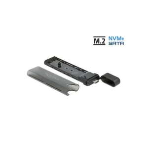 Delock 42635 External Usb Type-c Combined House M.2 Pcie Or