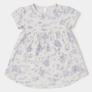Bebi Haljina za devojčice SUMMER Floral BLUE