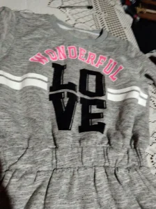 pamuk deblja haljina za devojčice broj 16