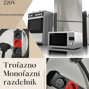 Razdelnik sa trofazne struje na monofaznu 3 FAZE