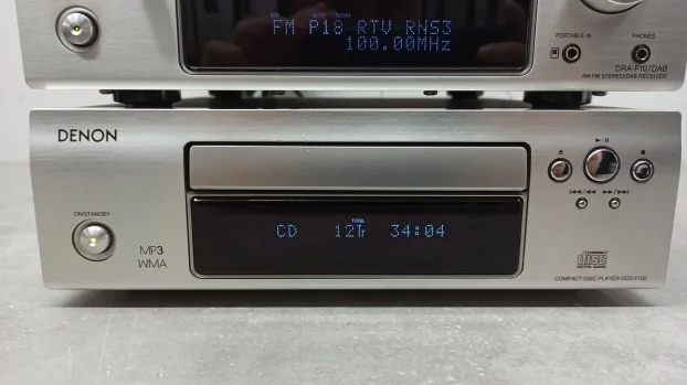 Denon DRA - F107 i DCD - F102   DAB+/MP3