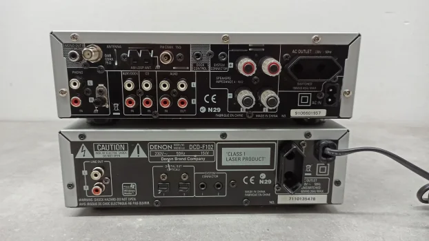 Denon DRA - F107 i DCD - F102   DAB+/MP3