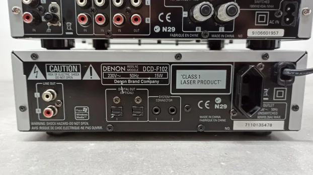 Denon DRA - F107 i DCD - F102   DAB+/MP3