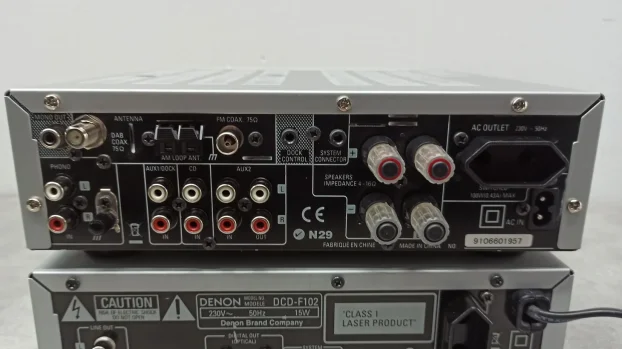 Denon DRA - F107 i DCD - F102   DAB+/MP3
