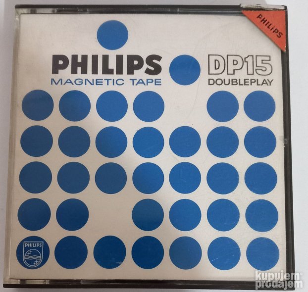 Philips Magnetic Tape DP15 Doubleplay