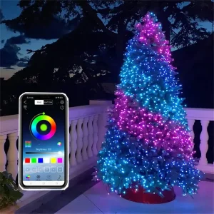 Pametne LED lampice 5m aplikacija i daljinski