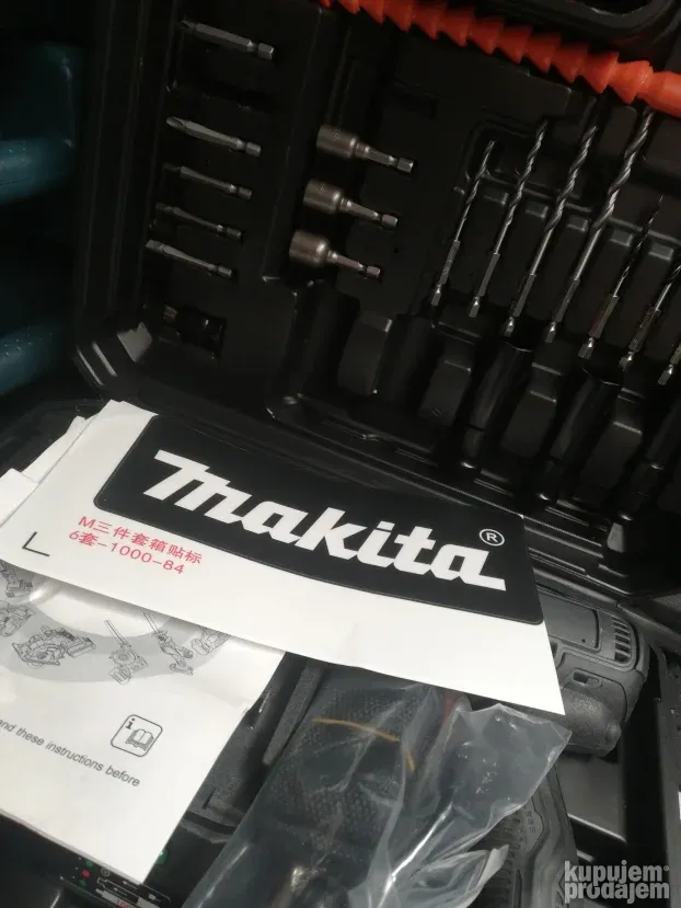 L,Akumulatorski Udarni odvijac -bit udarna srafilica