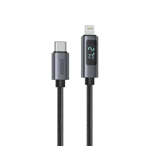 USB data kabal Superior 3A 27W Type-C na Ligning LED ekran