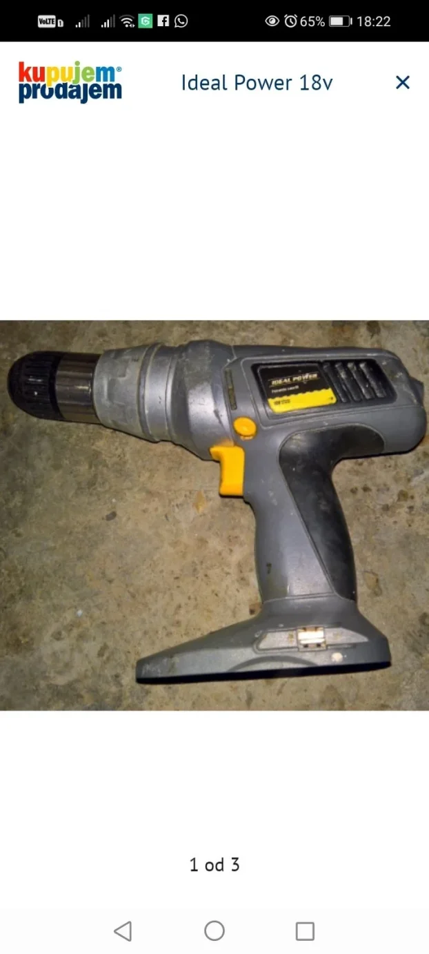 JULA Meec Tools  18v Li ion Busilice srafilice & baterija