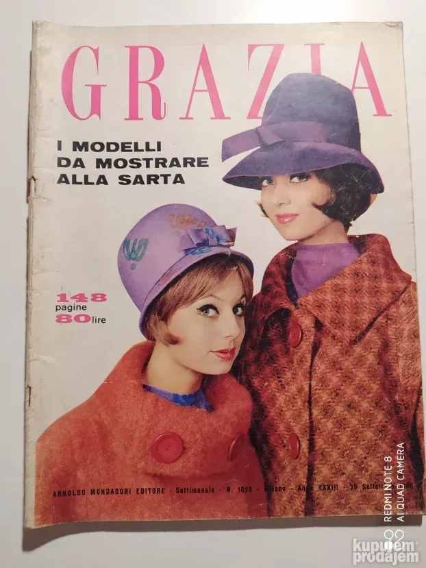 Burda,Ana,Lepota i zdravlje,Neue mode,GIOLA,Vuna,Gracia