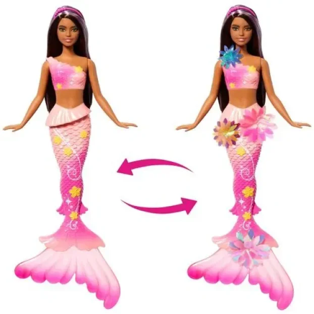 Barbie Magicna Cvetna Princeza Brineta NOVO