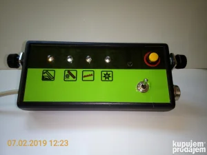 Kontrola osovina kombajna