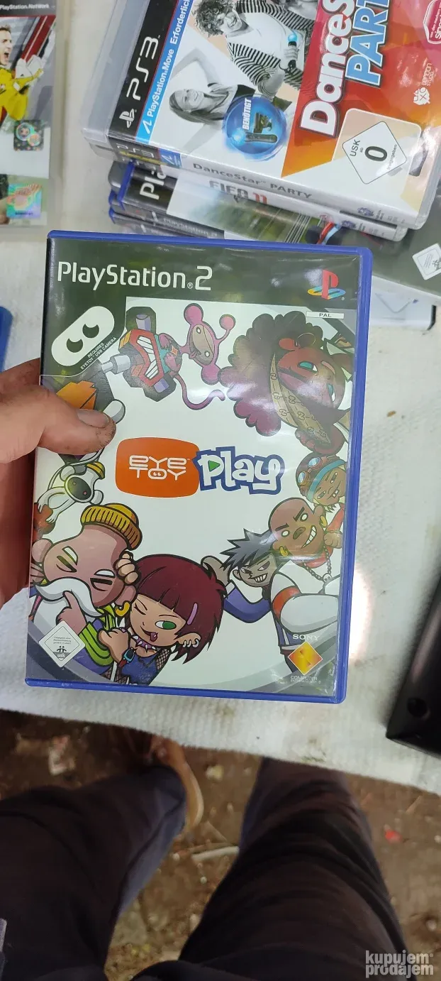 igrica original eye toy play za sony 2