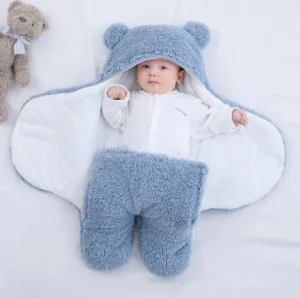 Mekana vreća za spavanje za bebe BabyBlanket Plavo