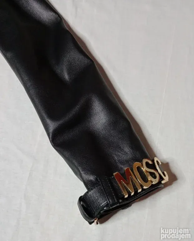 MOSCHINO kožna jakna LUX
