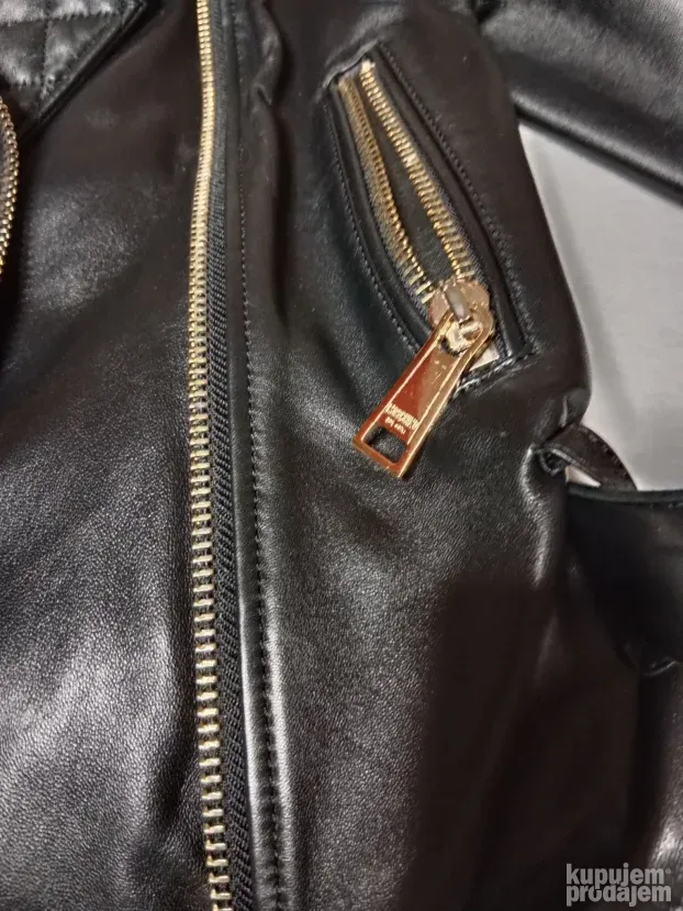 MOSCHINO kožna jakna LUX