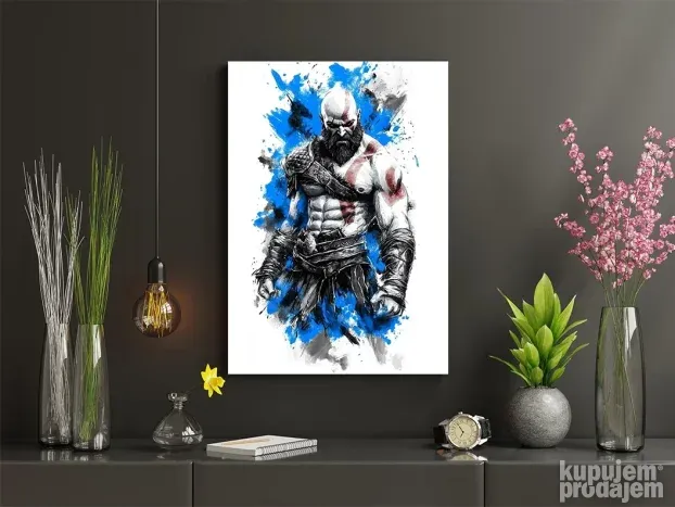 Kratos - Blue edition - Slika - Razne velicine