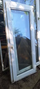Vrata pvc staklena 227x89 cm
