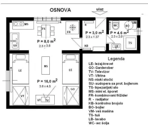 Garsonjera 30 kvm u Beogradu