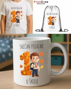 Djak prvak / Torba za patike, Solja, Majica- Stampa po zelji
